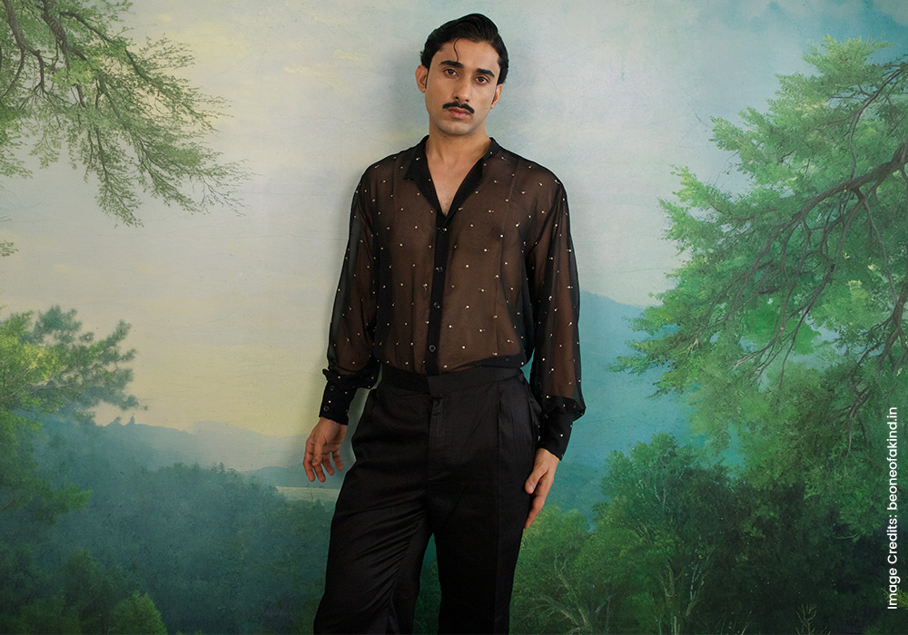 Why Sheer Shirts Are Having a Moment in Menswear