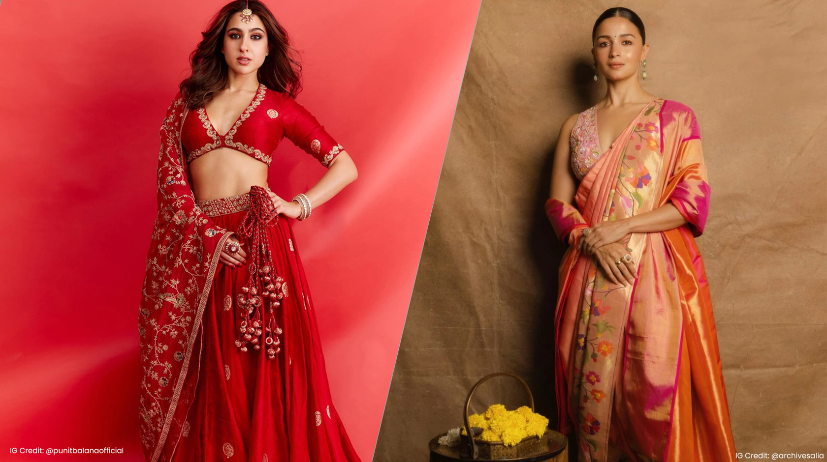 Best Saree & Lehenga Styles