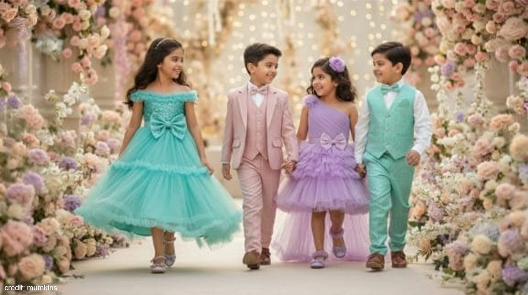 Indian Wedding Outfits for Kids