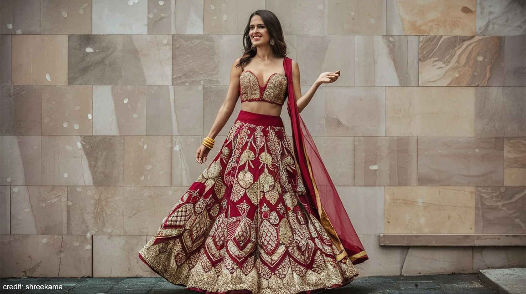 A-Line vs Flared vs Mermaid vs Panelled Lehenga