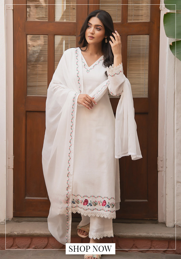 The White Kurta Set That Goes from Noon to Midnight