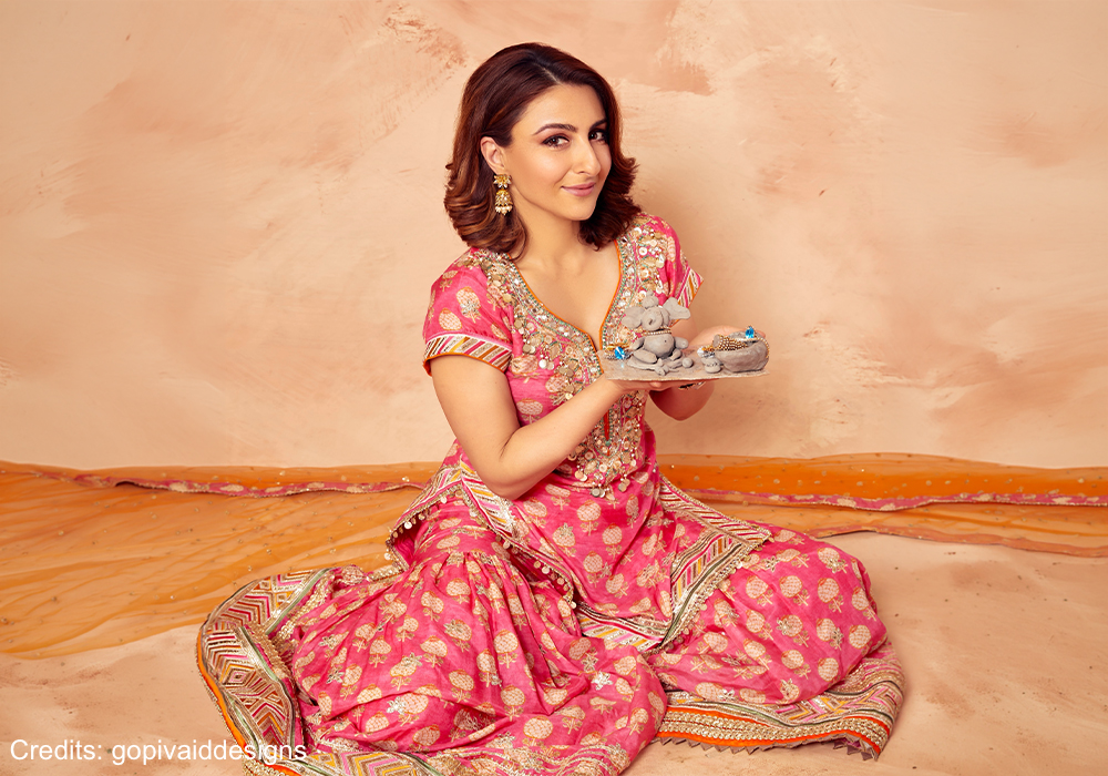 Why Does Soha Ali Khan's Indianwear Look Actually Work?