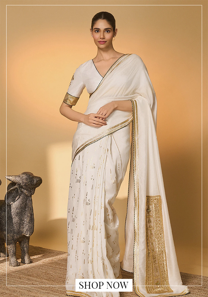 The White Saree That Never Goes Out of Style