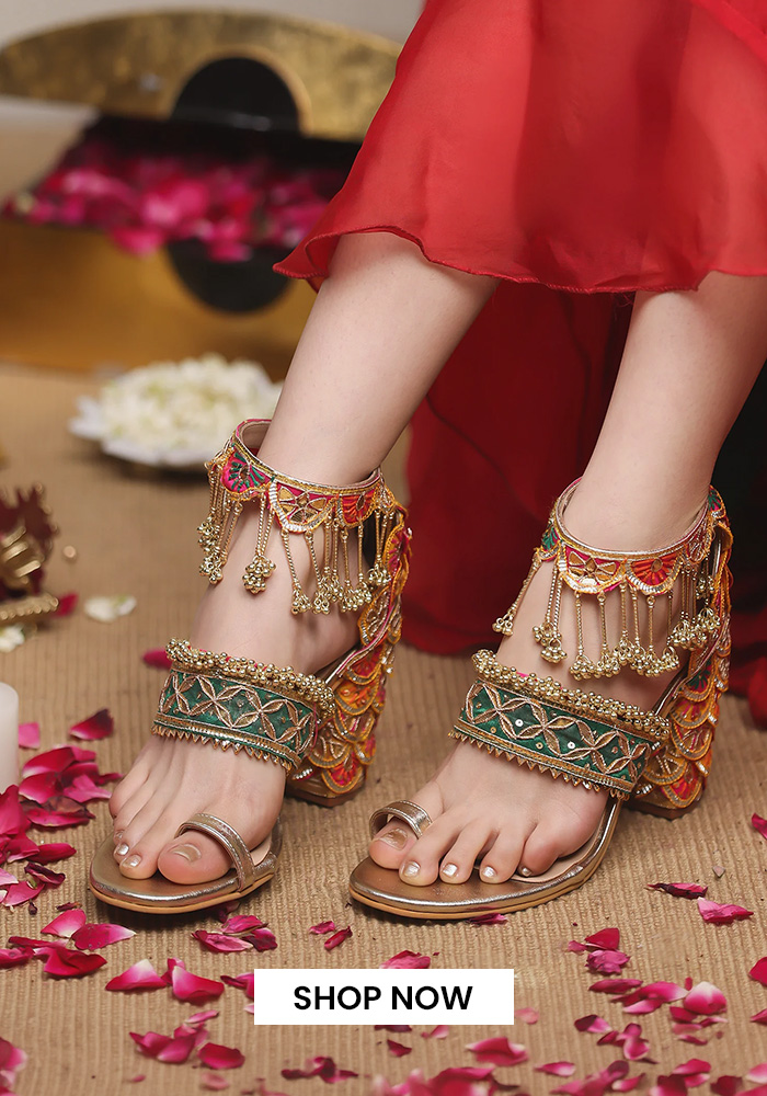 5 Elements bridal footwear
