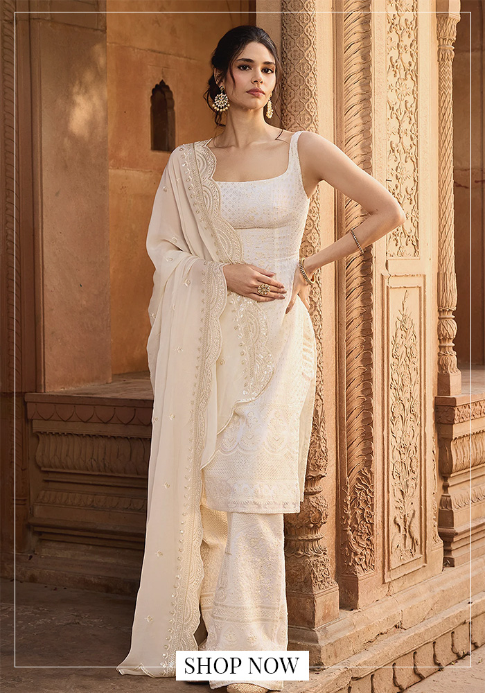 The White Embroidered Set Where the Details Steal the Show