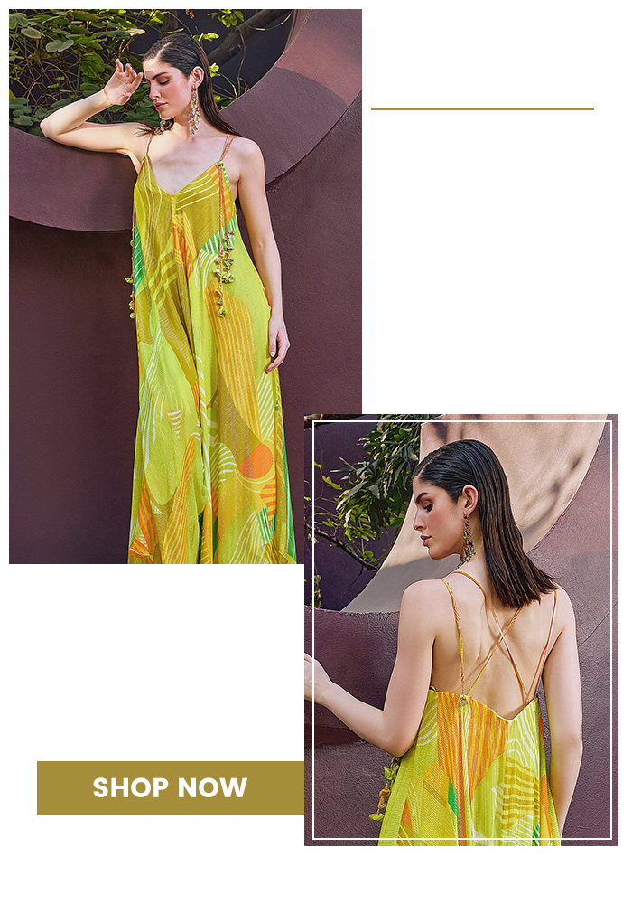 Low-back maxi dresses