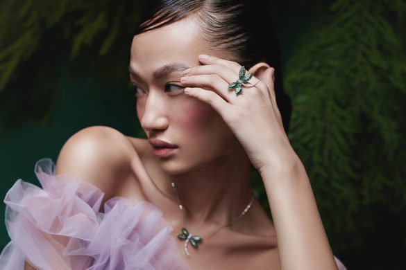 Drafonfly embellished ring