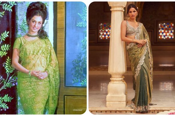 1980s vs 2026 Sarees