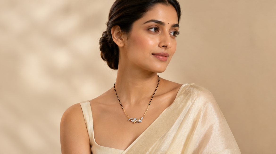 10 Diamond Mangalsutra Designs for the Modern Bride