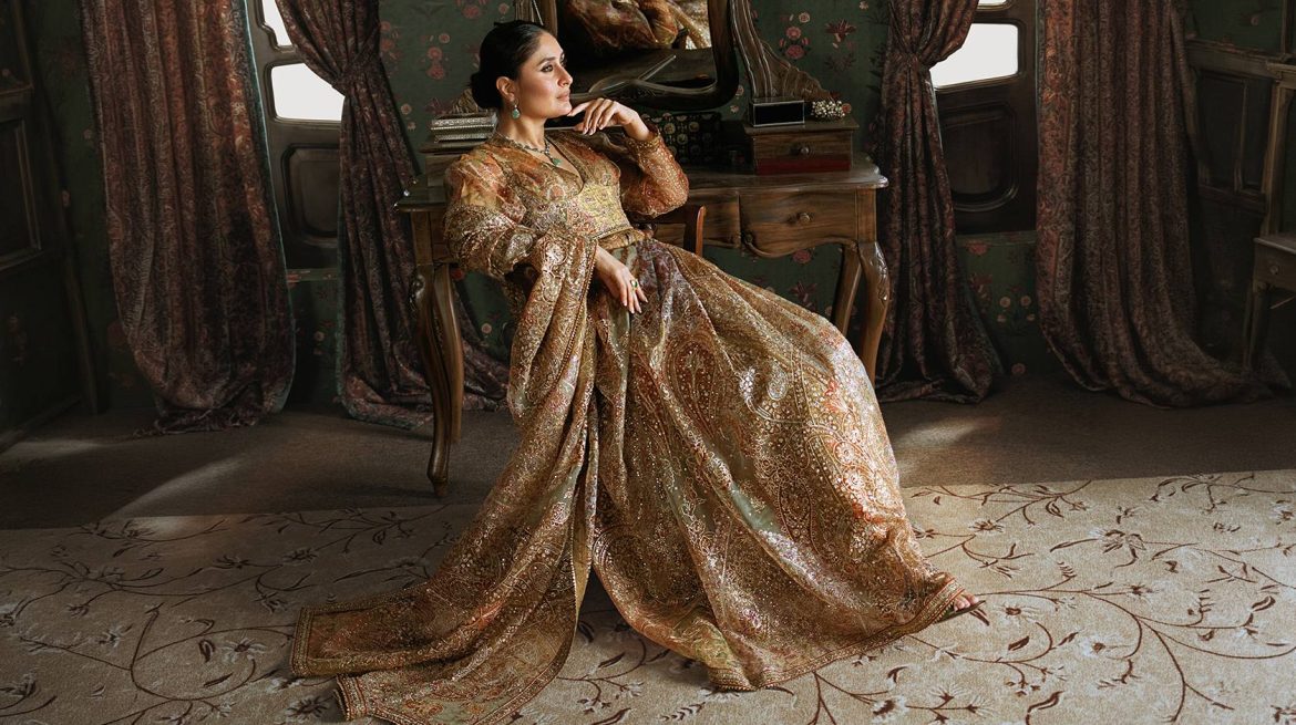 Kareena Kapoor in Ritu Kumar’s Vintage Cinema Collection