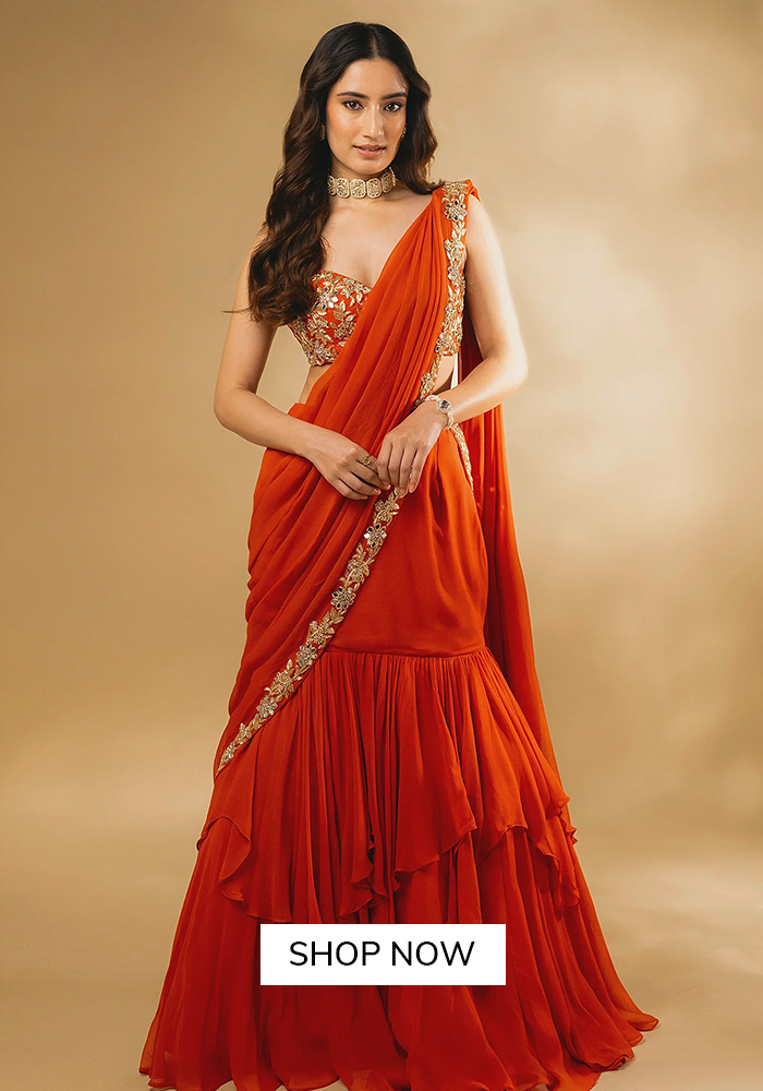 Lehenga saree