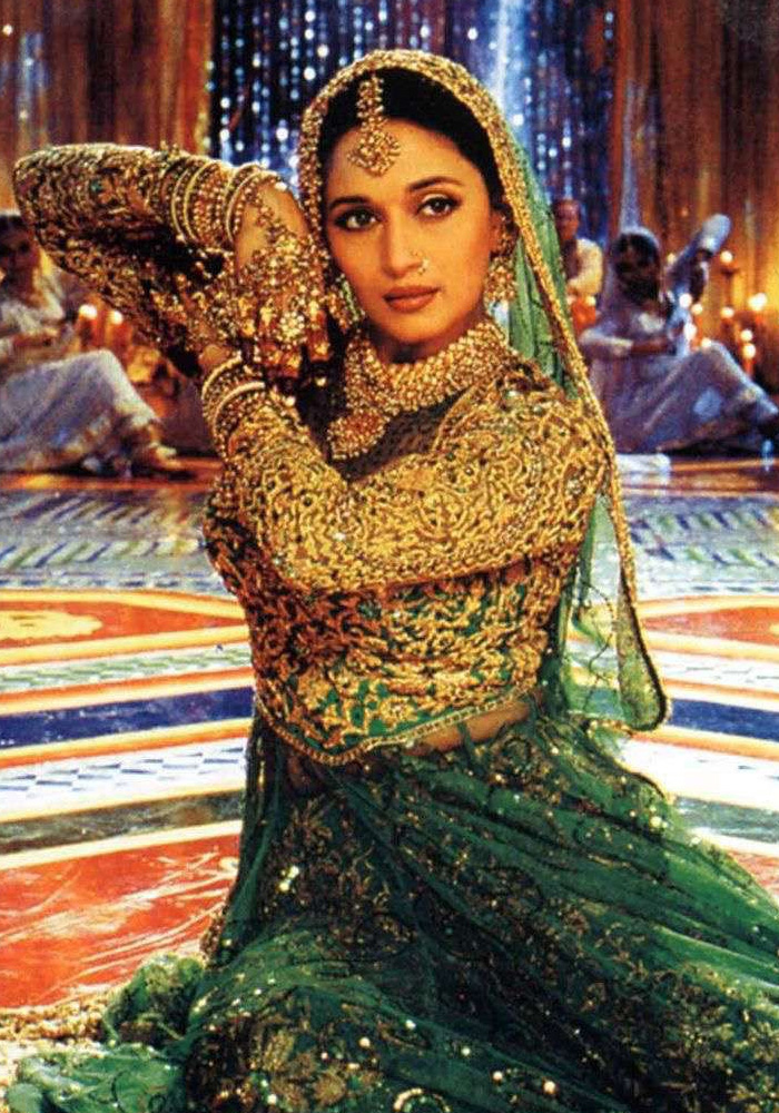 Madhuri as Chandramukhi in Devdas