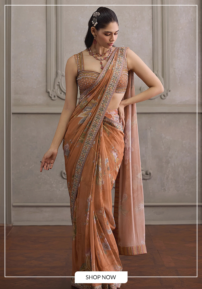 Modern Pre-Draped Saree