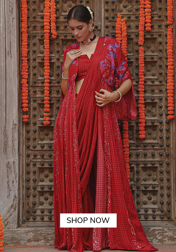 Pant saree