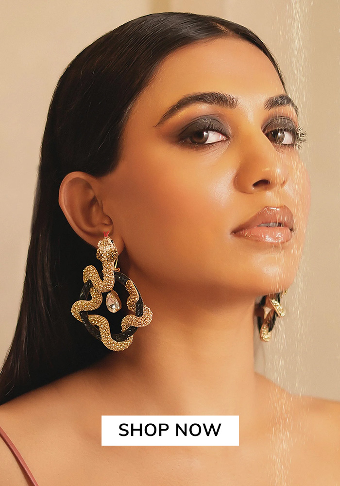Snake earrings