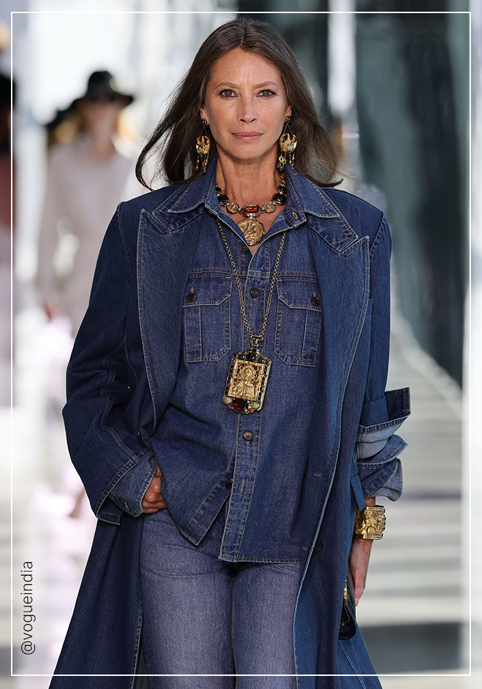 Supermodel Christy Turnington