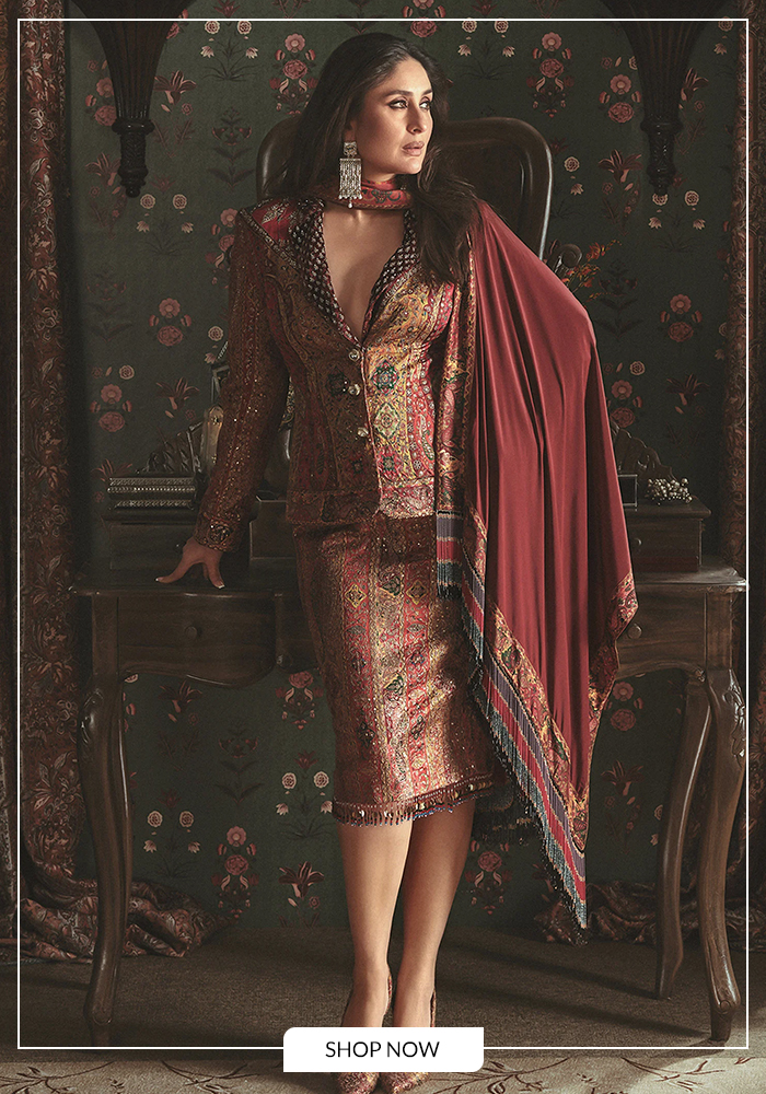The Jaisalmer Jacket and Skirt by Ritu Kumar