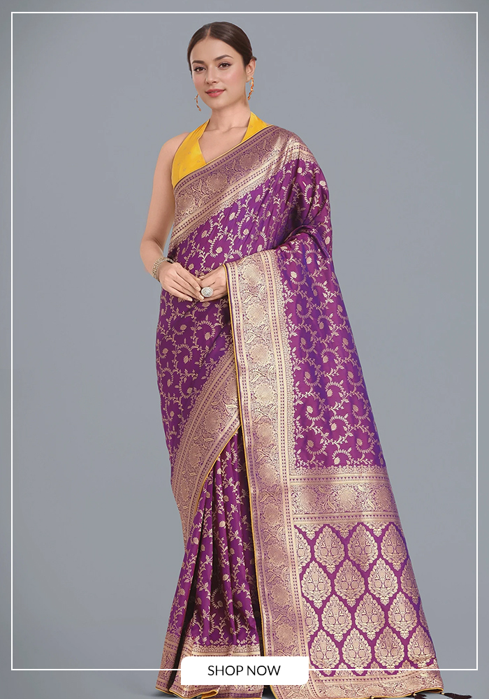 5. The Regal Silk Saree