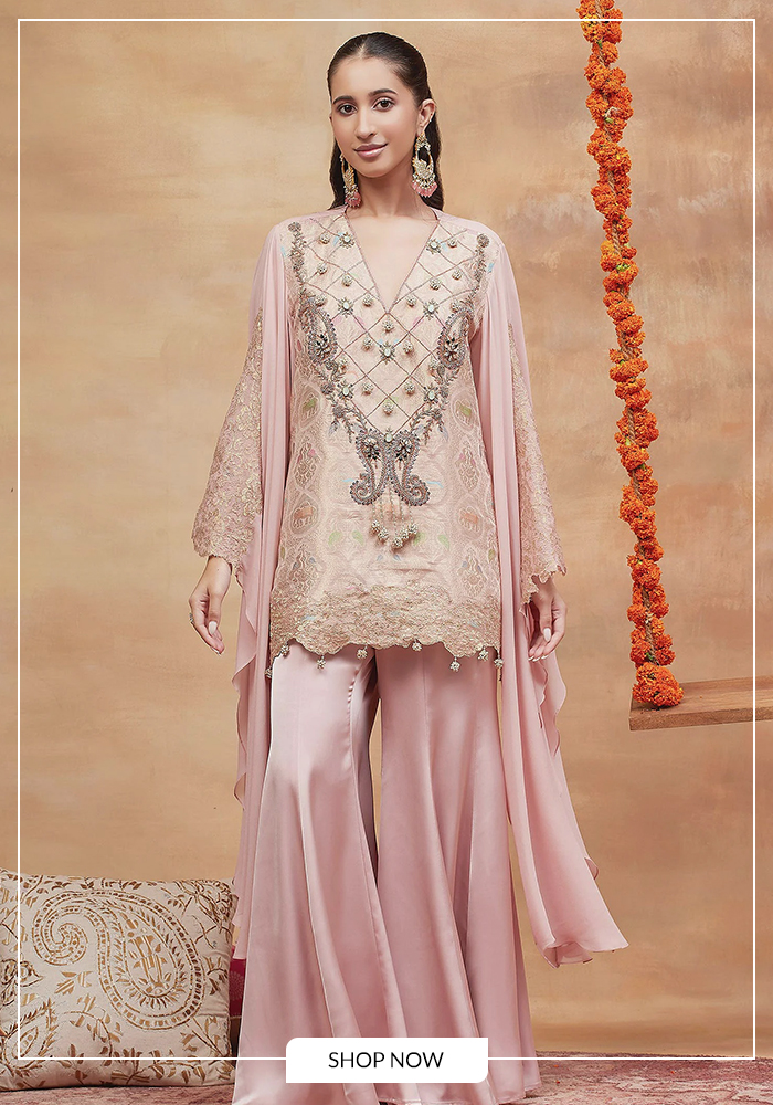 7. The Embroidered Kurta Set