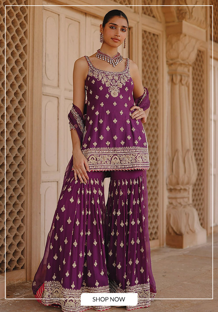 How Does a Sharara Set Modernize Traditional Navratri Fashion? 
