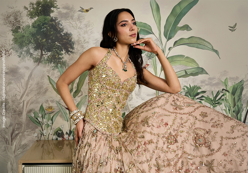 How Do You Wear Mirror Work Without Looking Overly Traditional?