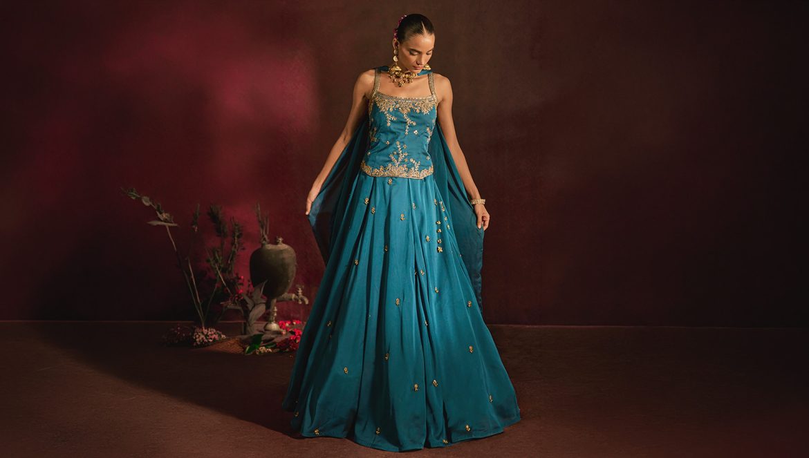 Green outfit ideas for day 2 of navratri