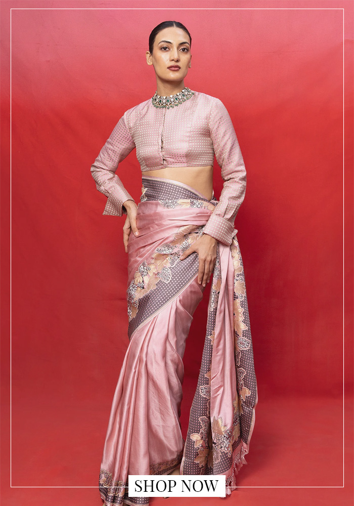 The Modern Silk Saree