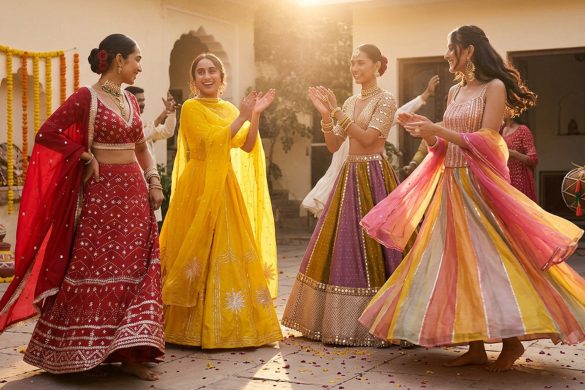 Designers for Navratri Garba Lehengas