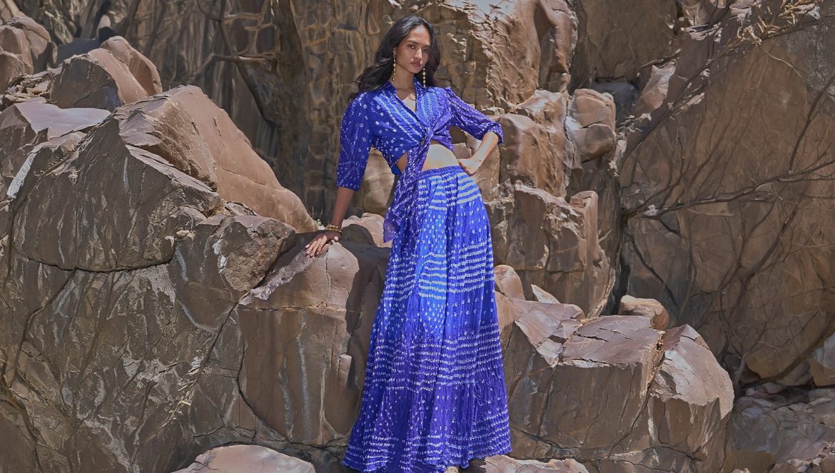 Royal Blue Navratri Outfit Ideas for 2026 | Aza Fashion