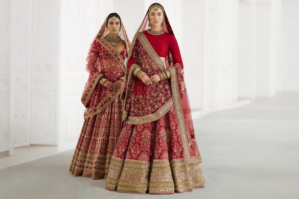 Sabyasachi red bridal lehengas