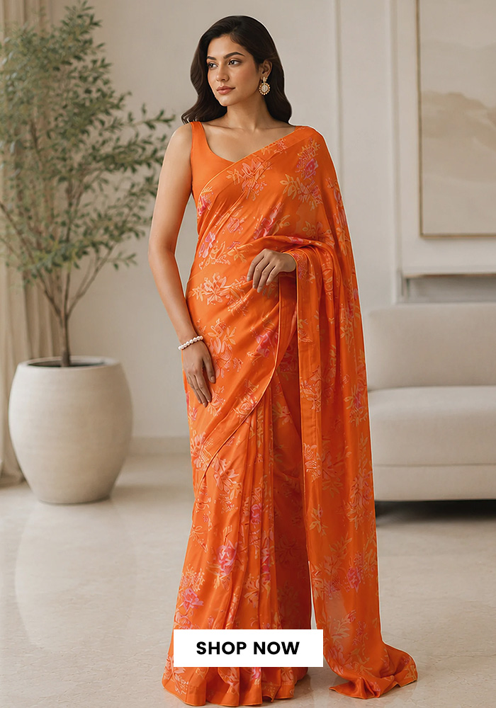 Lightweight Printed Saree