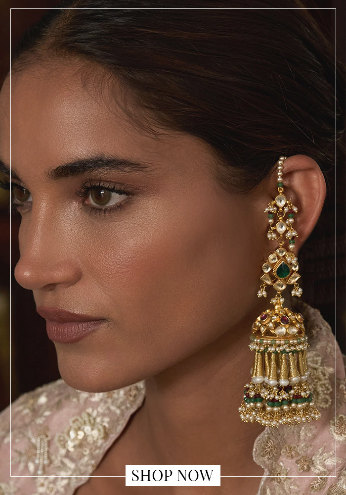 Oversized Jhumkas