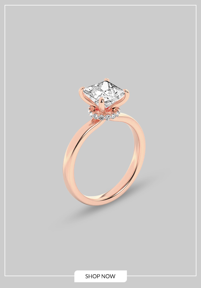 Princess diamond ring