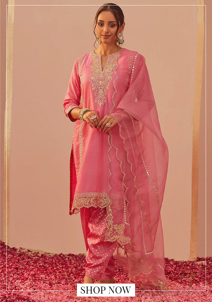5. The Embroidered Kurta Set