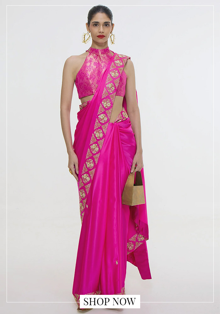 1. The Statement Silk Saree