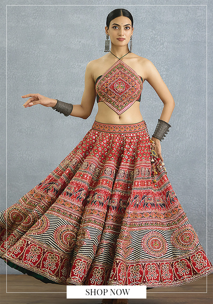 Torani chitrita murali lehenga blouse