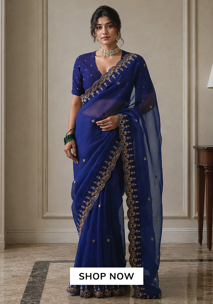 The Organza Saree 