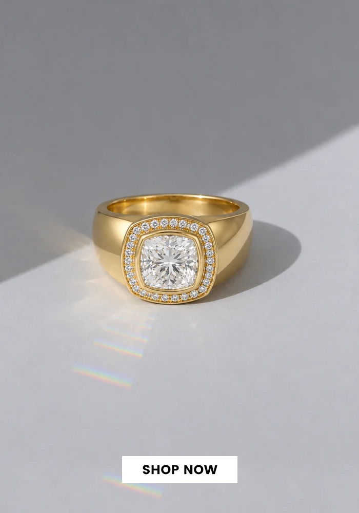Cushion Halo Ring: Bold & Brilliant