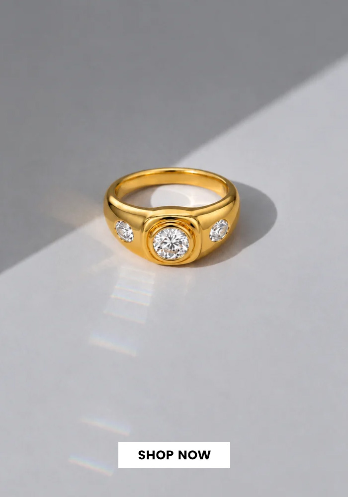 Diamond Signet Ring: Modern Edge