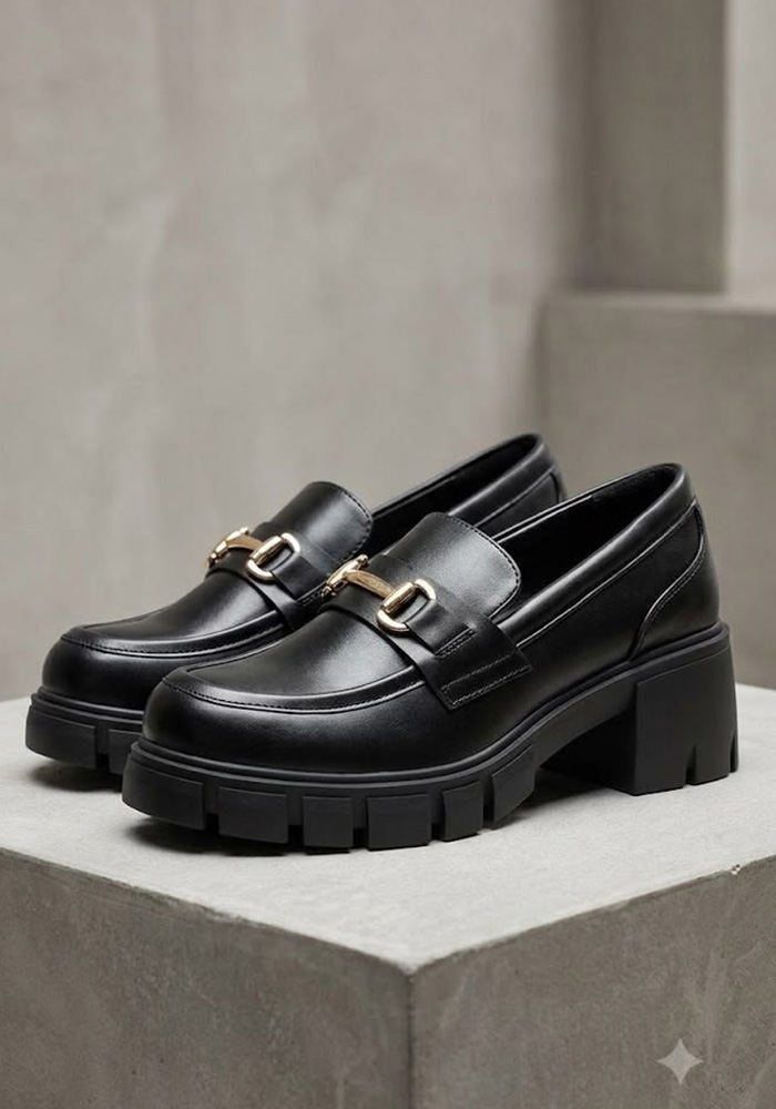Platform Loafers and Chunky Shoes